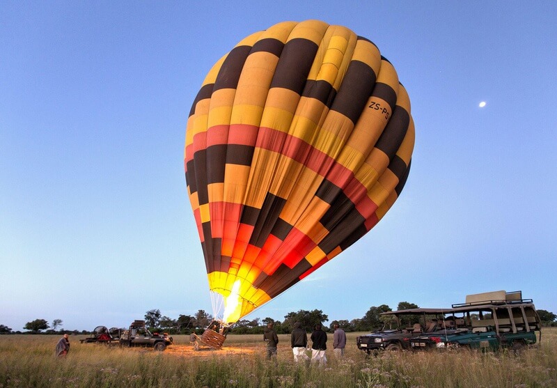 Hot Air Balloon Inflated