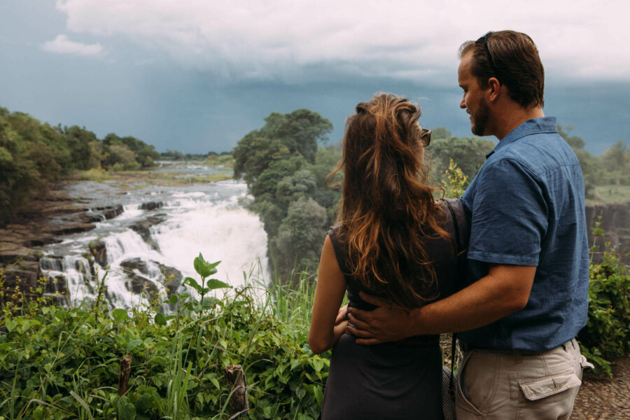 Victoria Falls in July