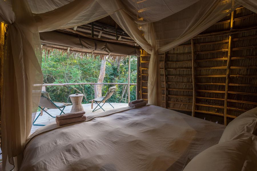 Luxury room in Congo's Odzala-Kokoua National Park 